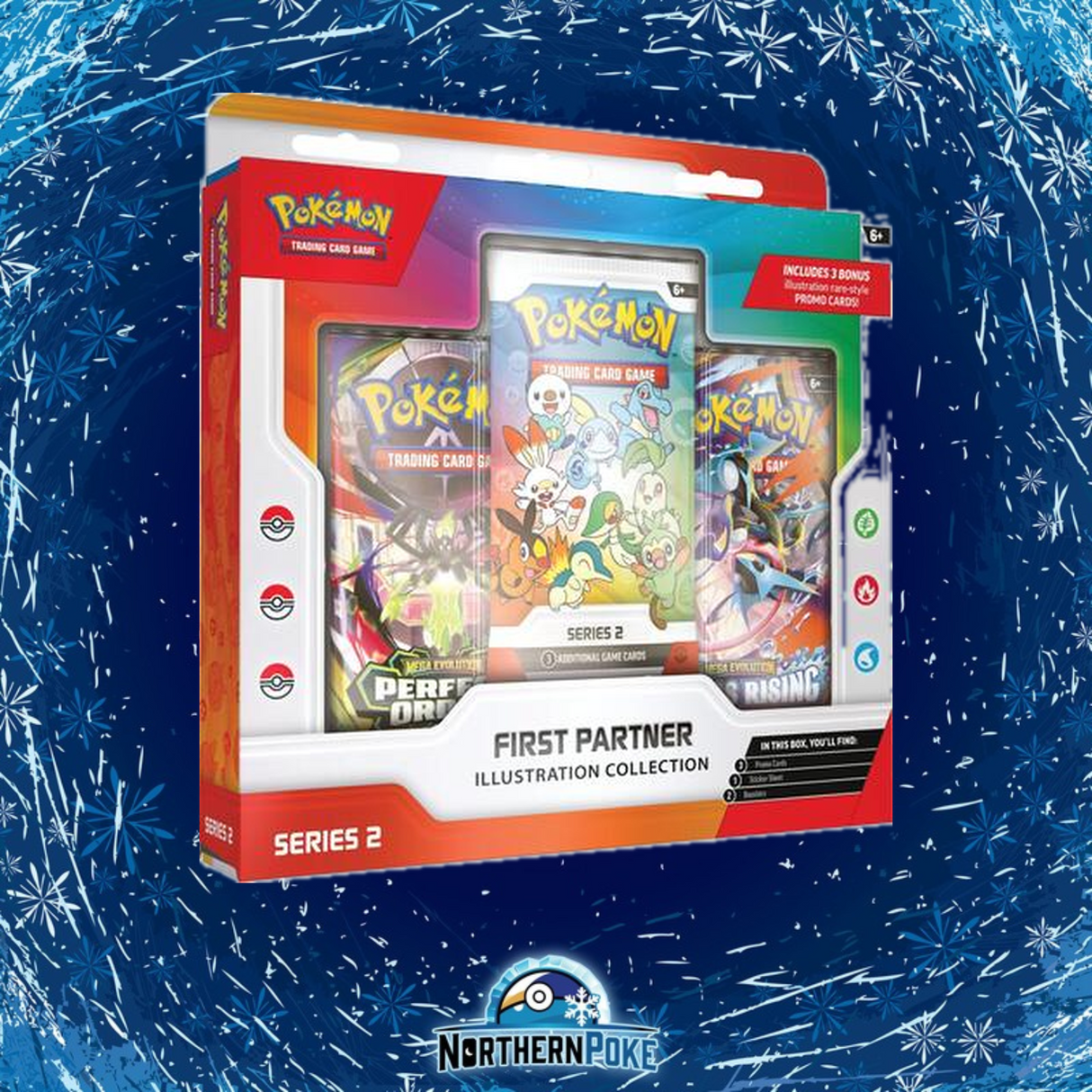 Pokémon TCG: First Partner Illustration Collection — Series 2 (SHIPS Approx 8/7/2026)