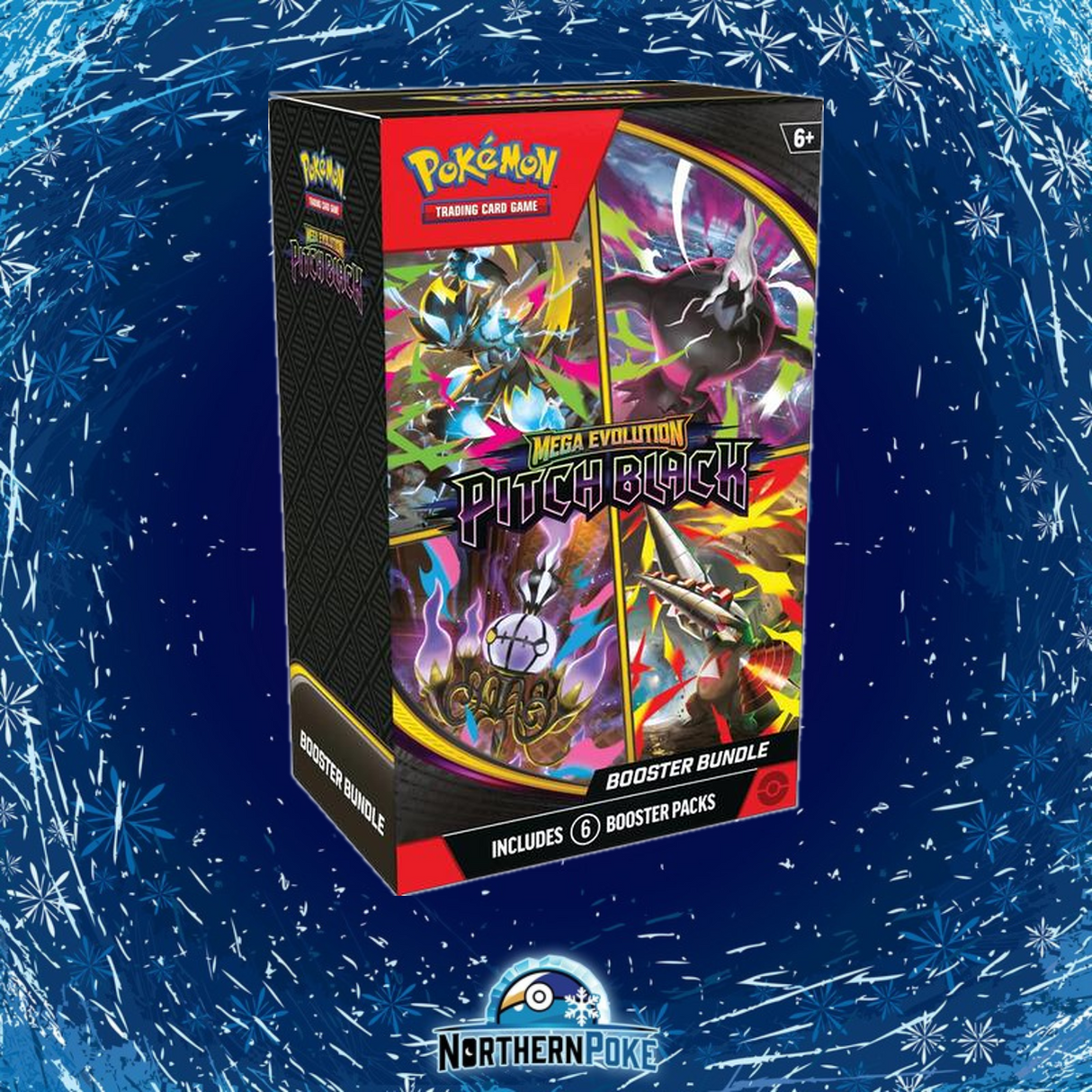 Pokémon TCG: Pitch Black (ME05) Booster Bundle