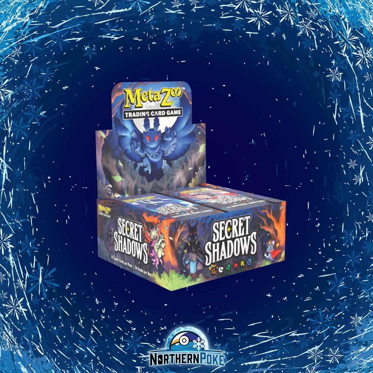 MetaZoo TCG: Secret Shadows Booster Box NorthernPoke MetaZoo TCG: Secret Shadows Booster Box NorthernPoke
