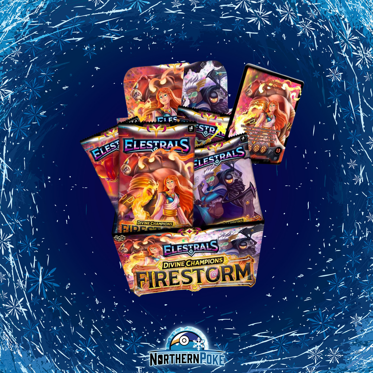 Elestrals Booster Box - Divine Champions: Firestorm