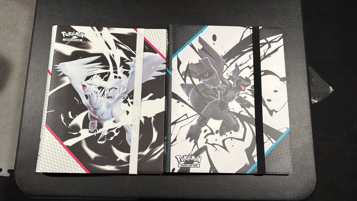 Black Bolt and White Flare Binders (No packs)