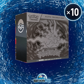 Pokémon TCG: Pitch Black Elite Trainer Box — Sealed 10-Count Case (×10)